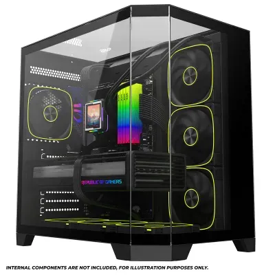 Coolman Zentra Luxe ATX Vision (Black)