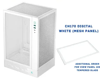 Deepcool CH170 DIGITAL with View Panel Glass