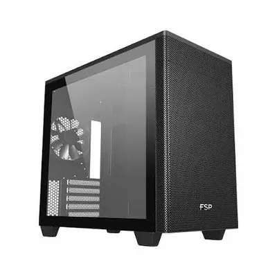 FSP CST360 Micro ATX Tower (Black)