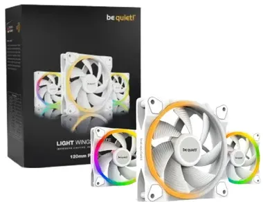 be quiet! Light Wings White 120mm Triple