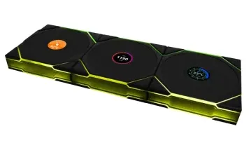 Lian Li UNI Fan TL Reverse Wireless LCD RGB Triple Pack