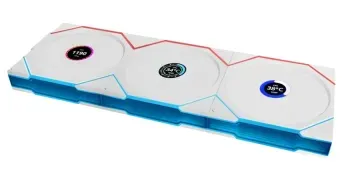 Lian Li UNI FAN TL Wireless LCD 120 Triple Pack