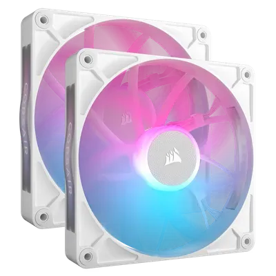 Corsair iCUE Link RX140 RGB Dual Kit White