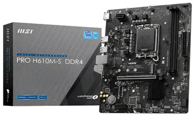MSI PRO H610M-S DDR4
